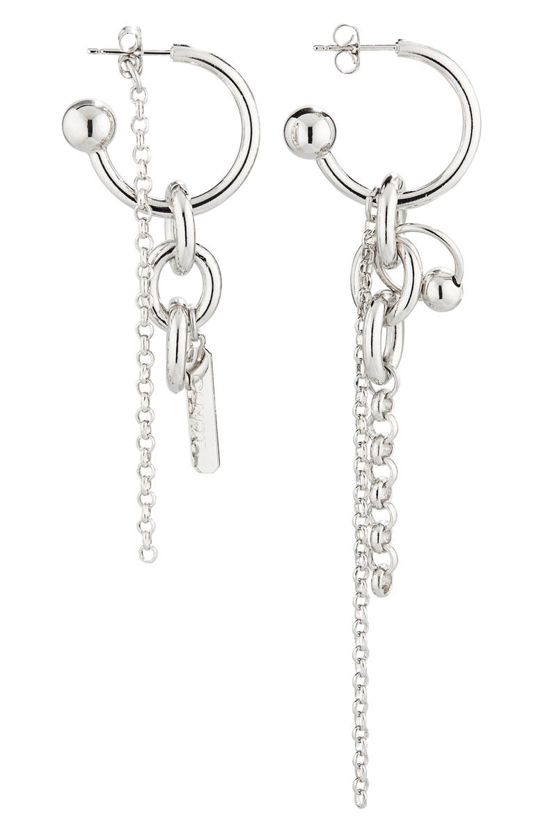 Justine Clenquet Lewis Mismatched Hoop Earrings, Alternate, color, 