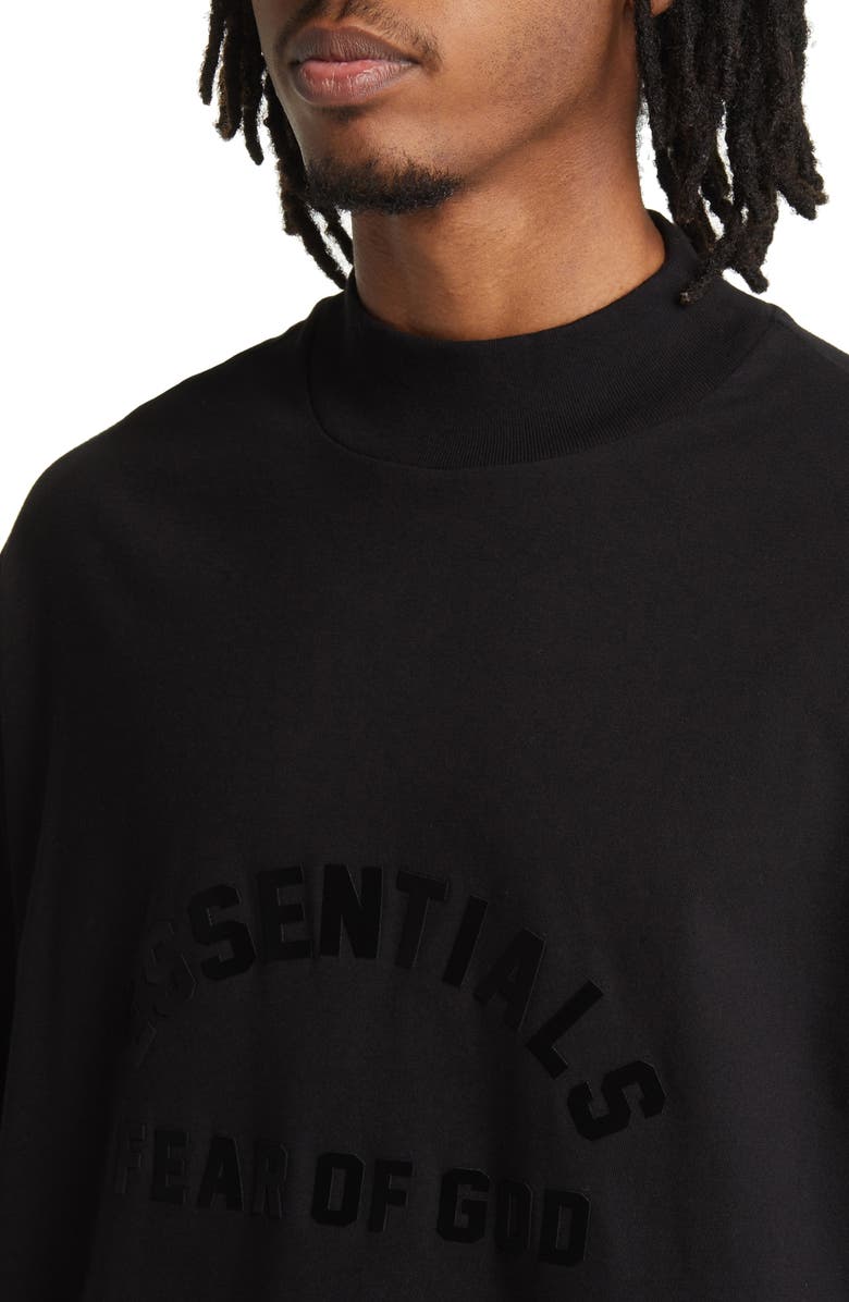 Fear of God Essentials Long Sleeve Cotton Blend Graphic T-Shirt, Alternate, color,