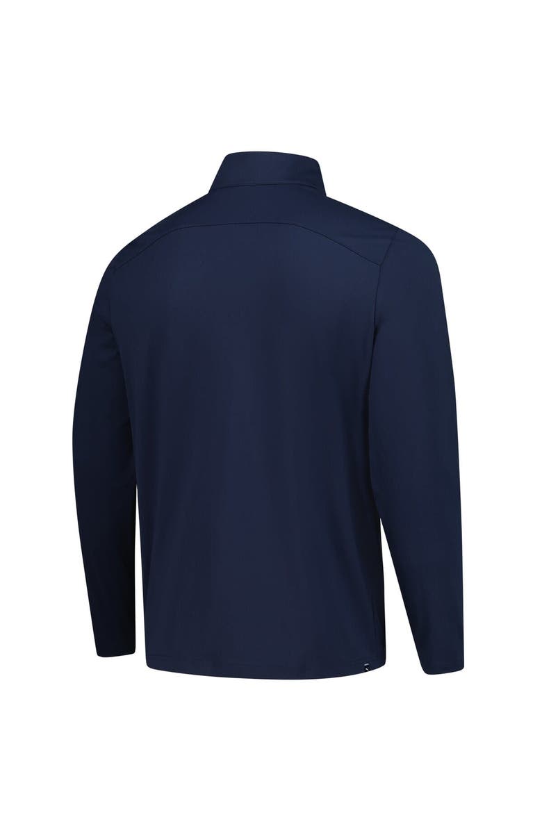 PUMA Men's Puma Navy Arnold Palmer Invitational Cloudspun Tech Quarter-Zip Pullover, Alternate, color, Navy