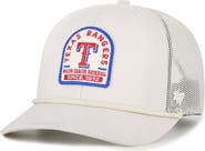 '47 Men's '47 Cream Texas Rangers Gravestone Adjustable Trucker Hat