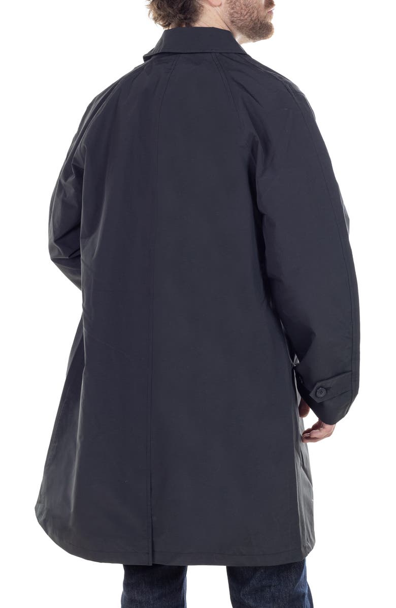 Schott NYC Waterproof Longline Raincoat, Alternate, color,
