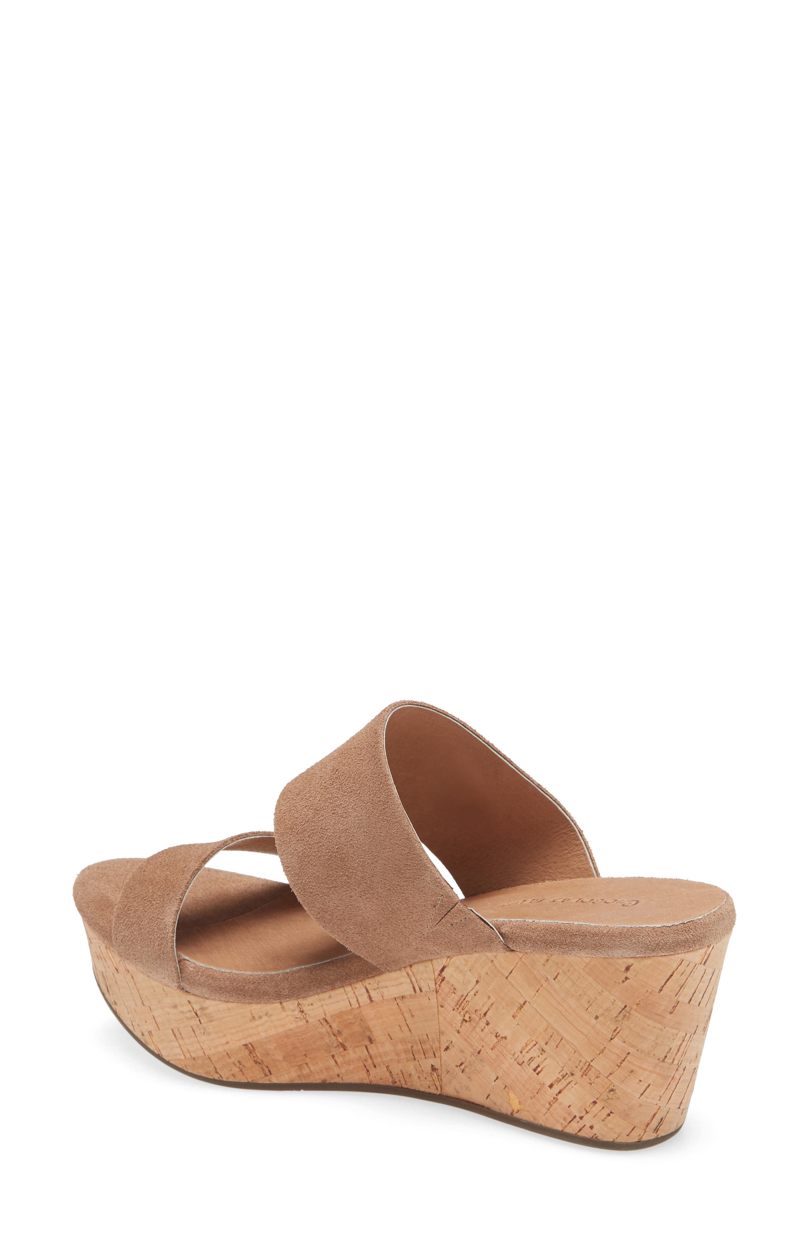 Chocolat Blu Strappy Wedge Slide Sandal, Alternate, color, 