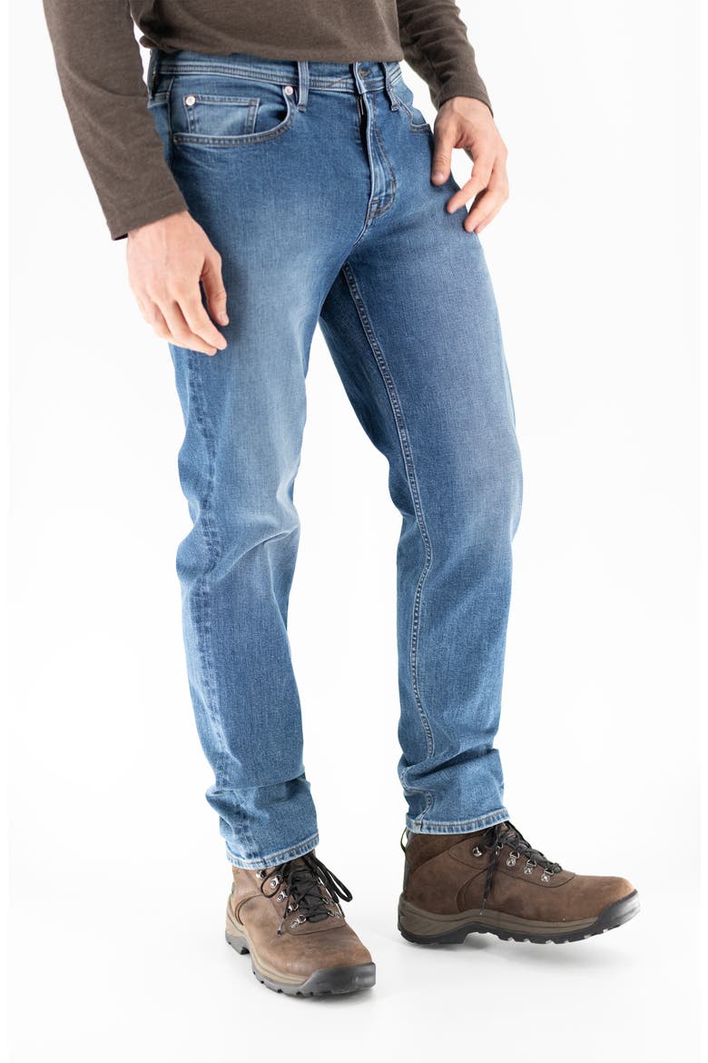 Athletic Fit Jeans, Alternate, color, FALLS LAKE