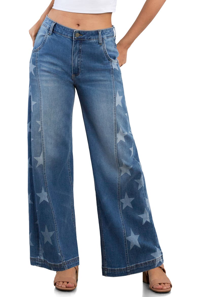 Superstar Wide Barrel Jeans, Main, color, STAR DENIM