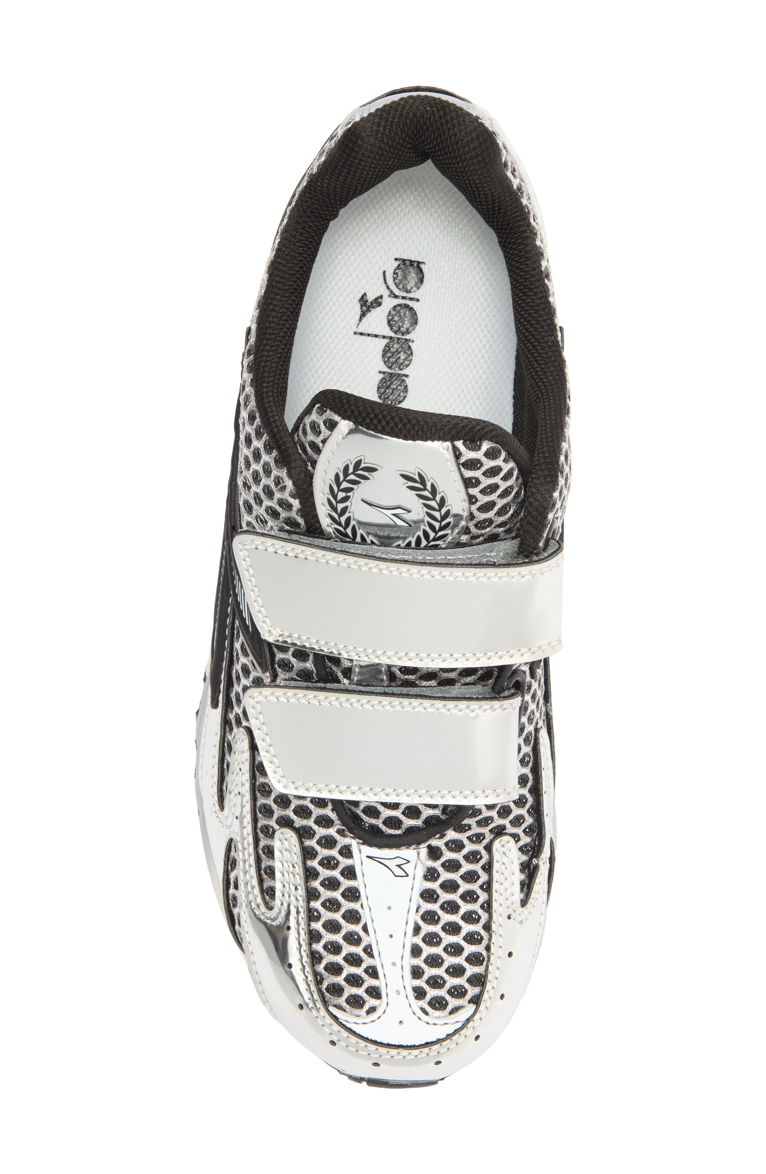 Diadora Gender Inclusive Mythos Propulsion 280 Strap Sneaker, Alternate, color, Silver Dd/ Black