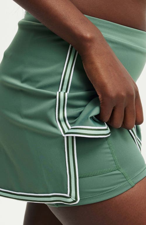 Cotton On Body Active Move Skirt In Emerald Forest