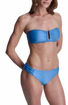 Shirred Two-Piece Swimsuit