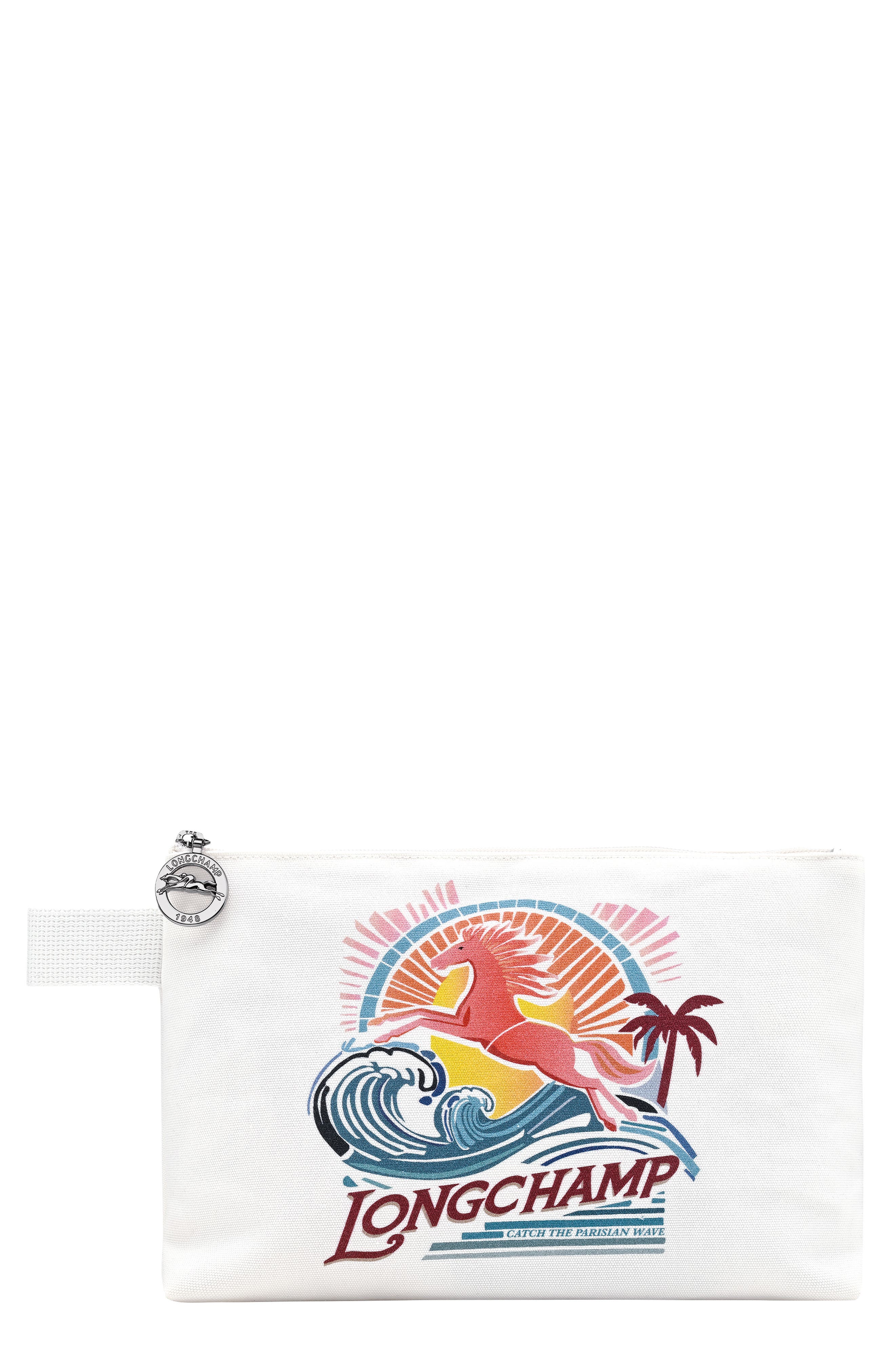 Le Pliage Collection Pouch, Main, color, RAINBOW