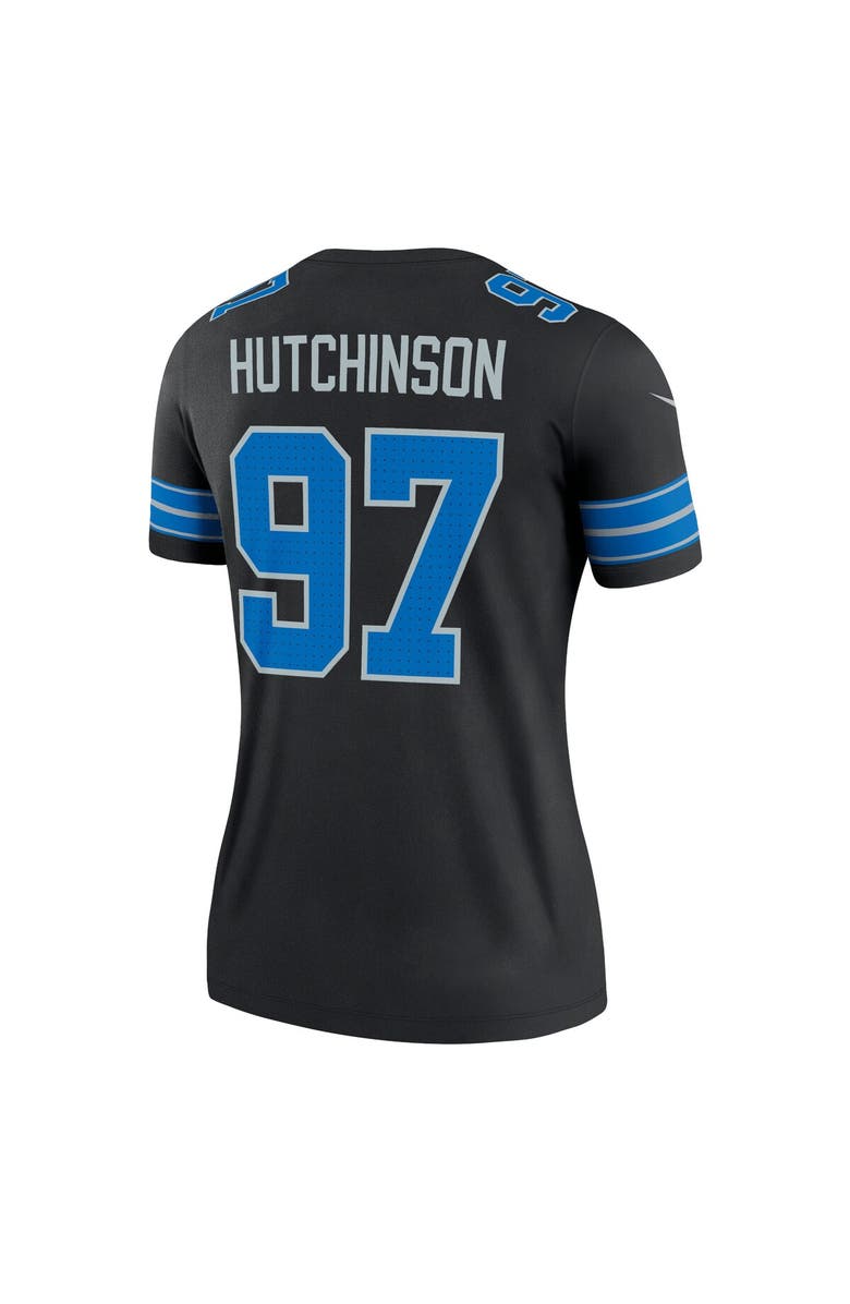 Nike Women's Nike Aidan Hutchinson Black Detroit Lions Legend Jersey, Alternate, color, Black