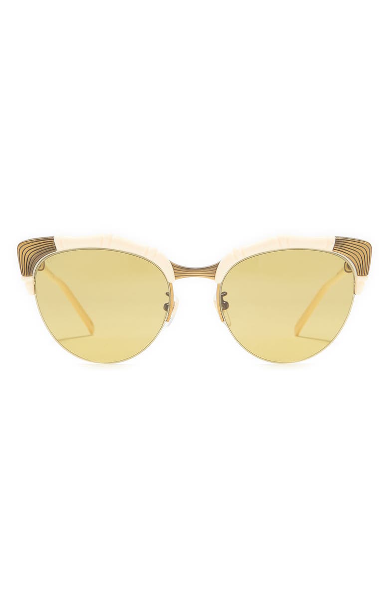 Gucci 56mm Cat Eye Sunglasses, Main, color,