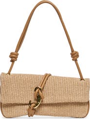 Dolce Vita Alice Raffia Shoulder Bag