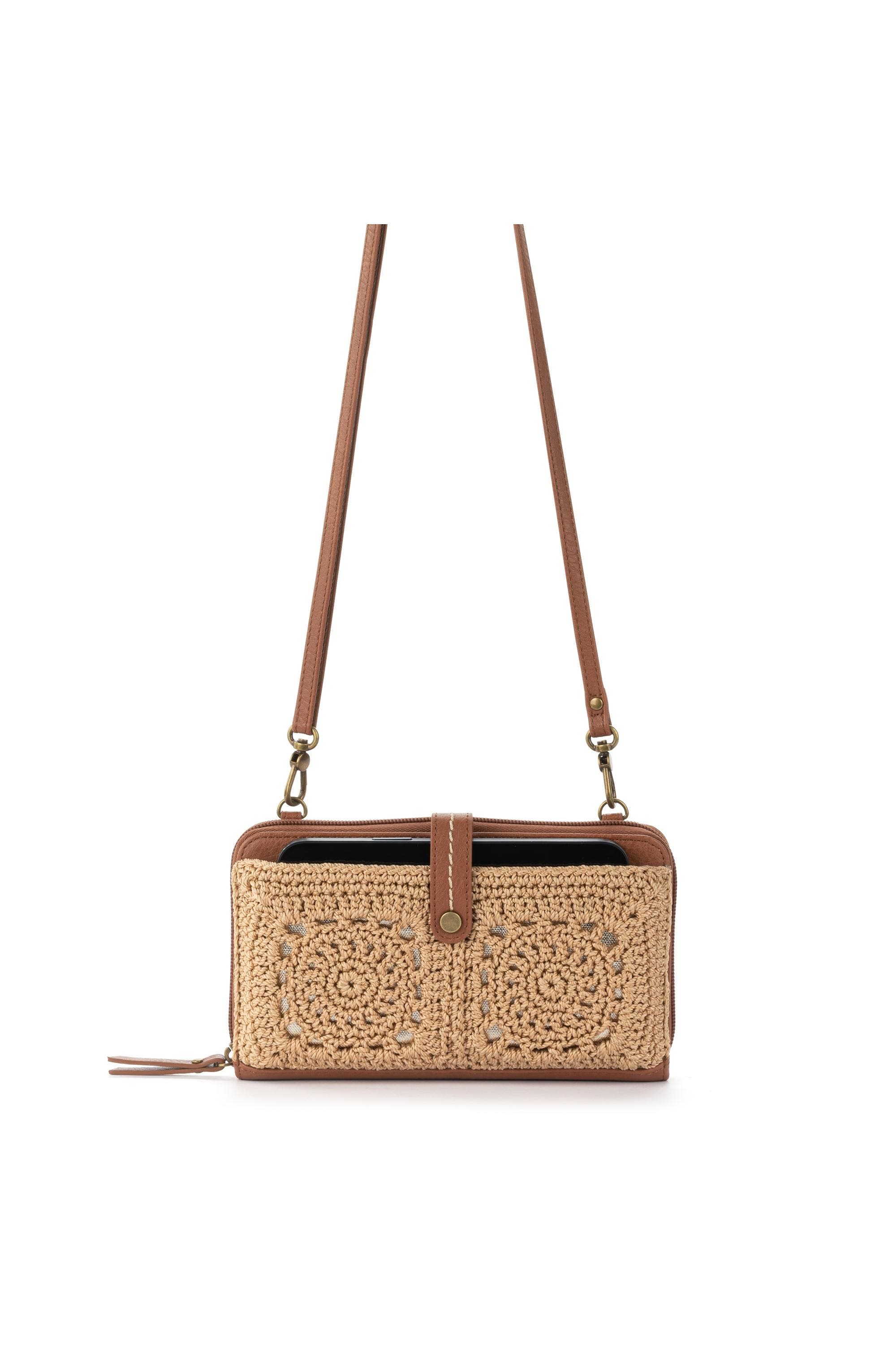 Iris Smartphone Crossbody Bag, Alternate, color, Bamboo Medallion