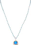 MADISON BEVERLY HILLS Vintage Blue Mary-2 Necklace