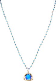 MADISON BEVERLY HILLS Vintage Blue Mary-2 Necklace
