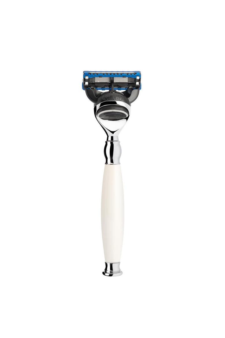 Sophist Porcelain Fusion Razor, Main, color, White