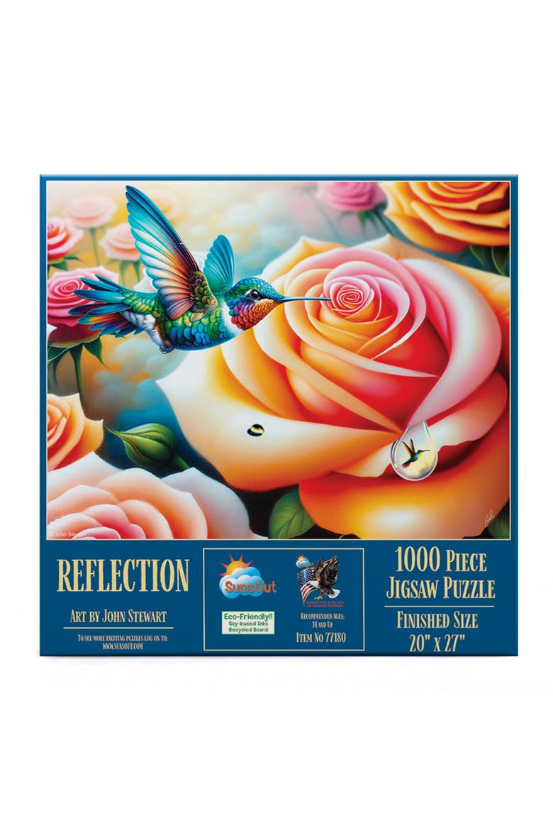 Reflection 1000 piece Jigsaw Puzzle for Adults, Alternate, color, Multicolor