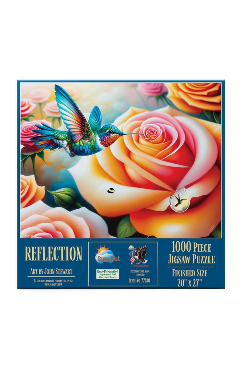 Sunsout Reflection 1000 piece Jigsaw Puzzle for Adults, Alternate, color, Multicolor