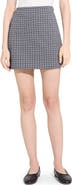 Theory Simple Knit A-Line Miniskirt
