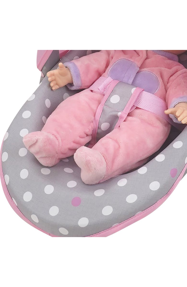 509 Crew Cotton Candy Pink 3In1 Doll Car Seat, Alternate, color, Pink