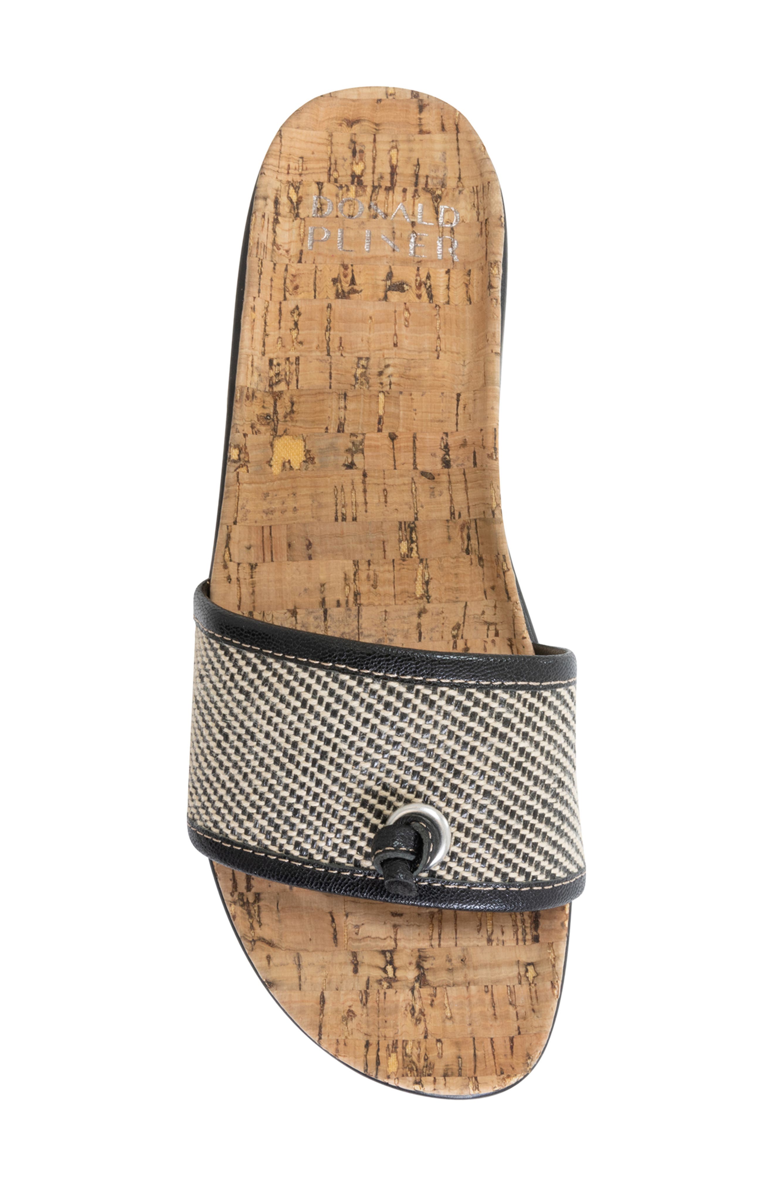 Donald Pliner Farrah Platform Sandal, Alternate, color, Black