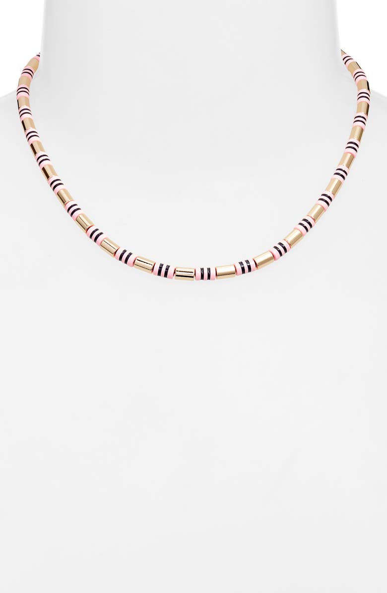 ROXANNE ASSOULIN Well Tailored In Pink Beaded Necklace, Alternate, color, 