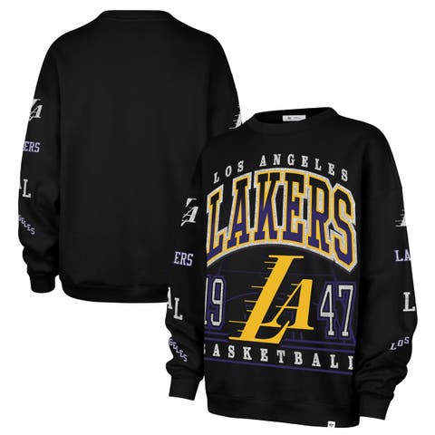 Women
s 
47  Black Los Angeles Lakers 2025/26 City Edition Go Big Oversized Sweatshirt