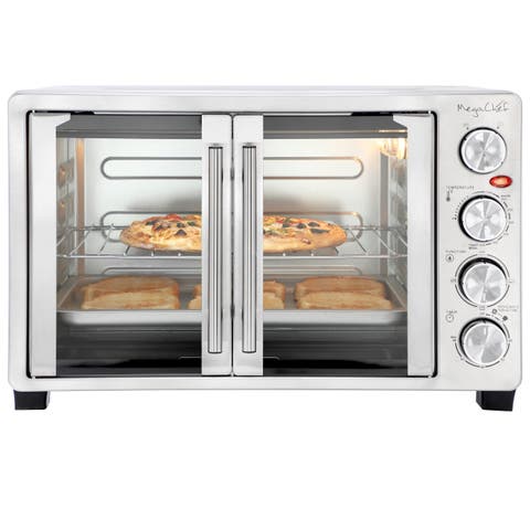 31.7 Quart French Door Multi-Function Electric Toaster Oven