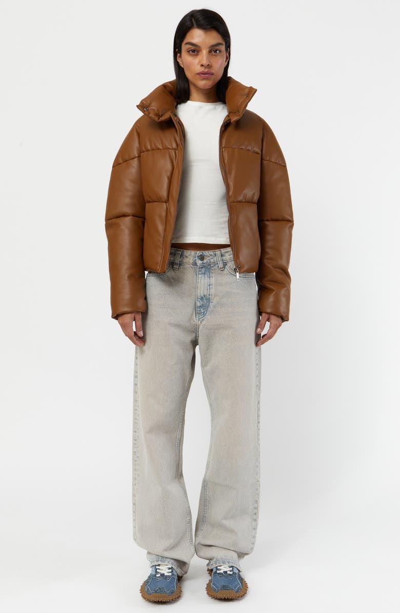 Apparis Jemma Faux Leather Puffer Jacket, Alternate, color,