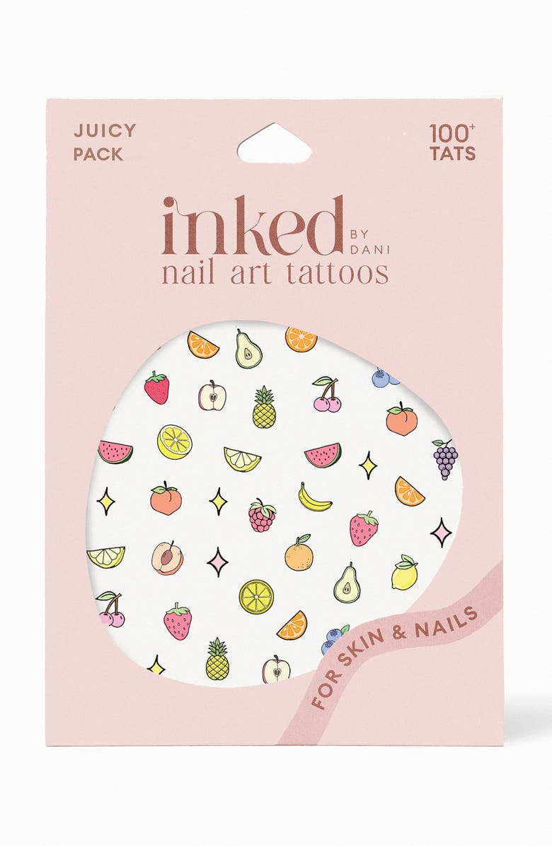INKED by Dani Juicy Nail Art Tattoos, Main, color, Multi