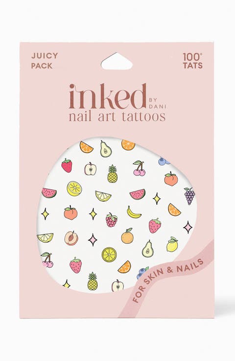 Juicy Nail Art Tattoos