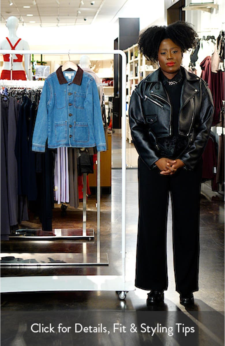 Kids' Herman Cotton Denim Chore Coat, sales video thumbnail