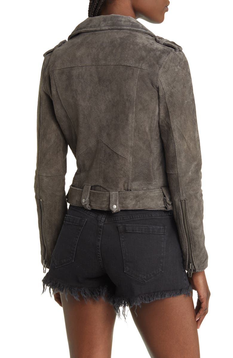 BLANKNYC Suede Moto Jacket, Alternate, color, 