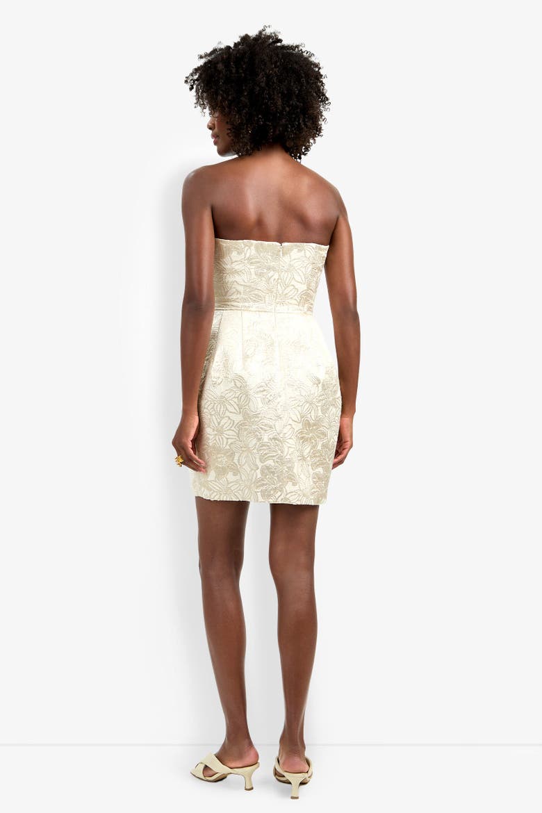 Kalley Dress, Alternate, color, Golden Bloom