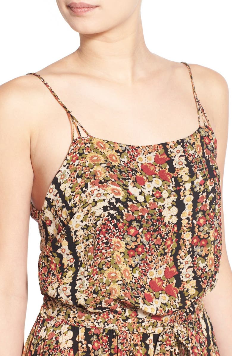 Free People 'Valerie' Floral Blouson Maxi Dress, Alternate, color, 