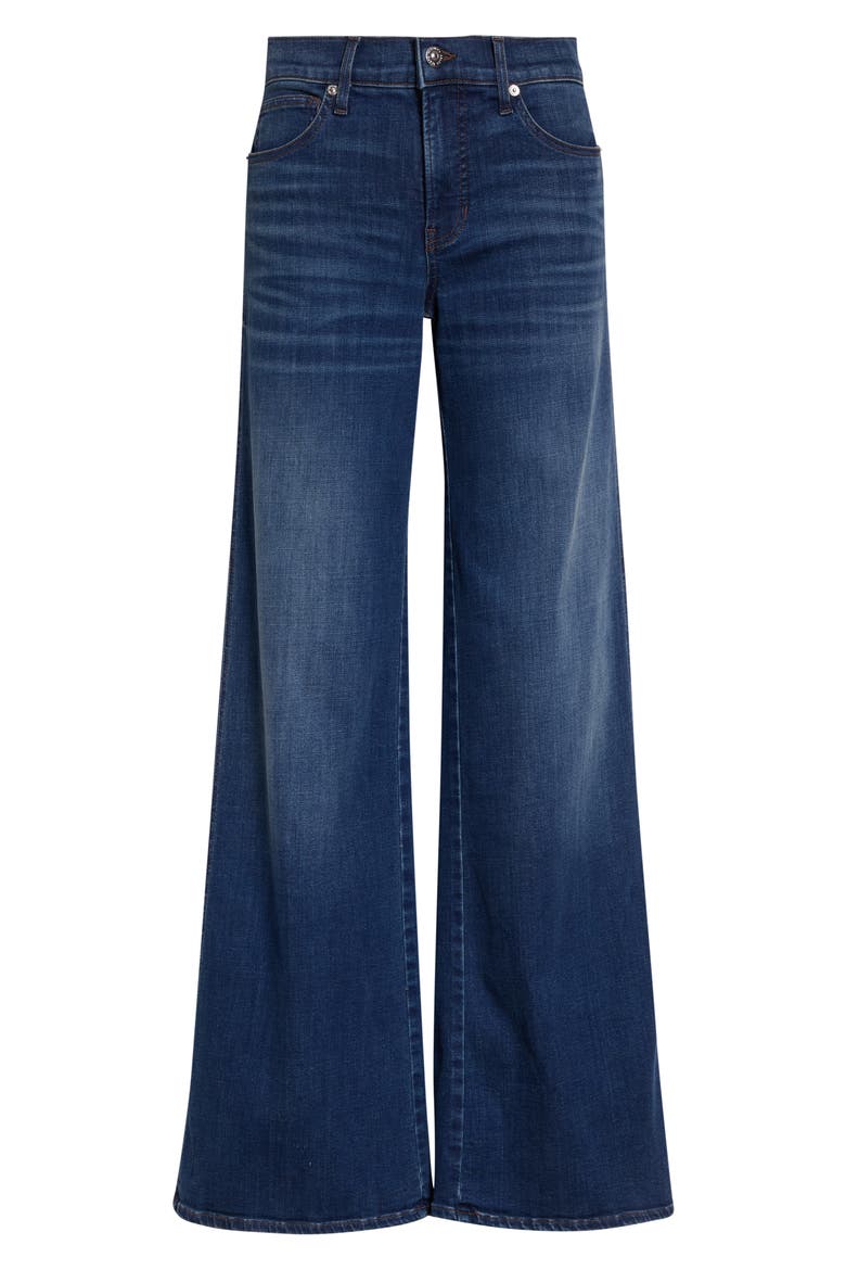 Taylor Mid Rise Wide Leg Jeans, Alternate, color, NORTH STAR