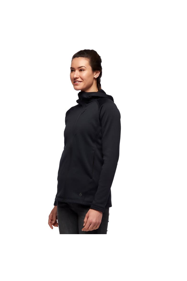 Factor Fleece Hoodie - Women's, Alternate, color, Black