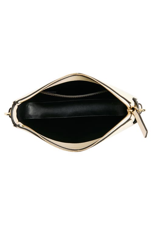 Mulberry Clovelly Leather Crossbody Bag In Eggshell