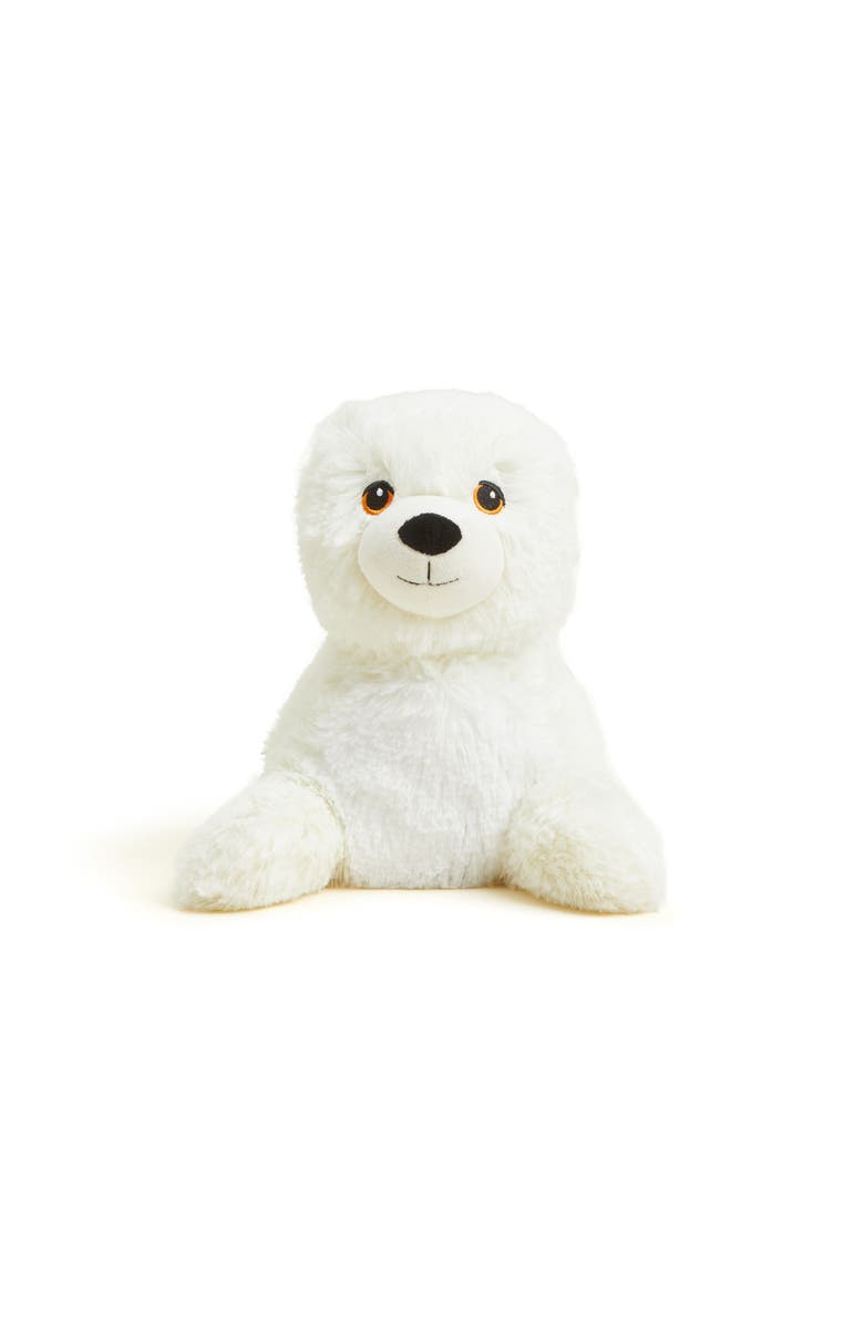 Warmies Baby Seal Plush Toy, Alternate, color, Light Beige