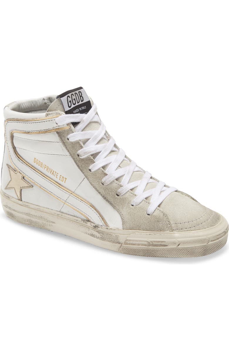Golden Goose Slide High Top Sneaker, Main, color,