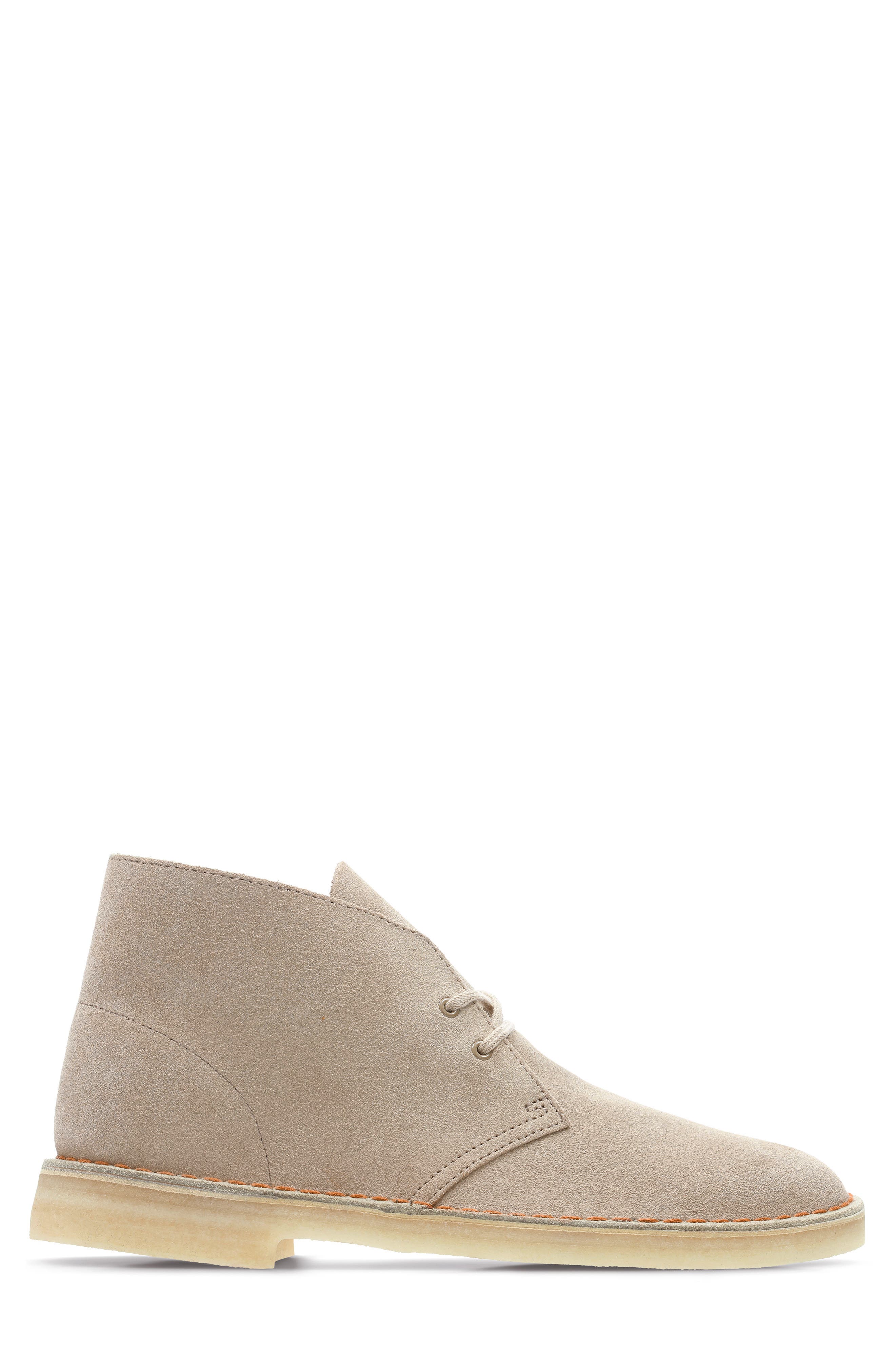 Clarks® Desert Chukka Boot, Alternate, color, SAND SUEDE