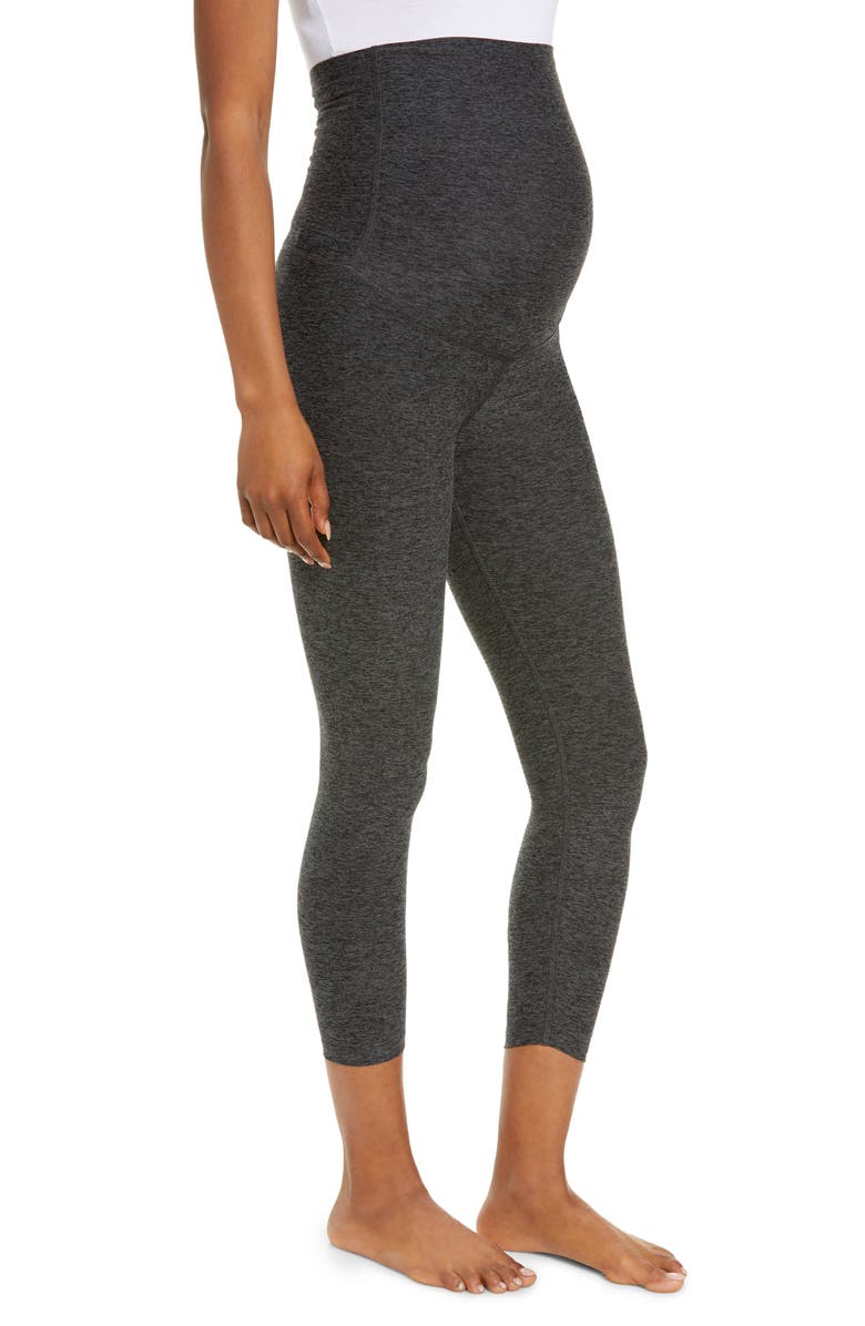 Beyond Yoga Love the Bump Maternity Capri Leggings, Alternate, color, 