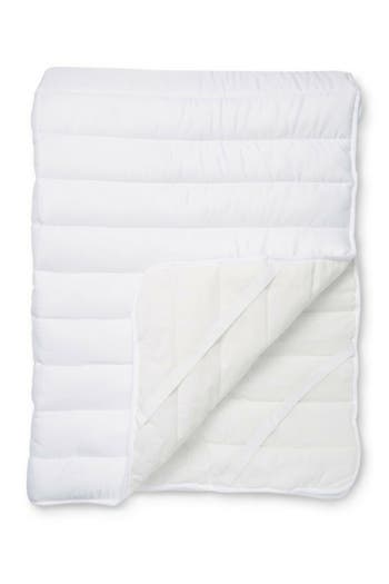 Ella Jayne Home Big & Soft Fiber Bed Twin Xl Mattress Pad In White
