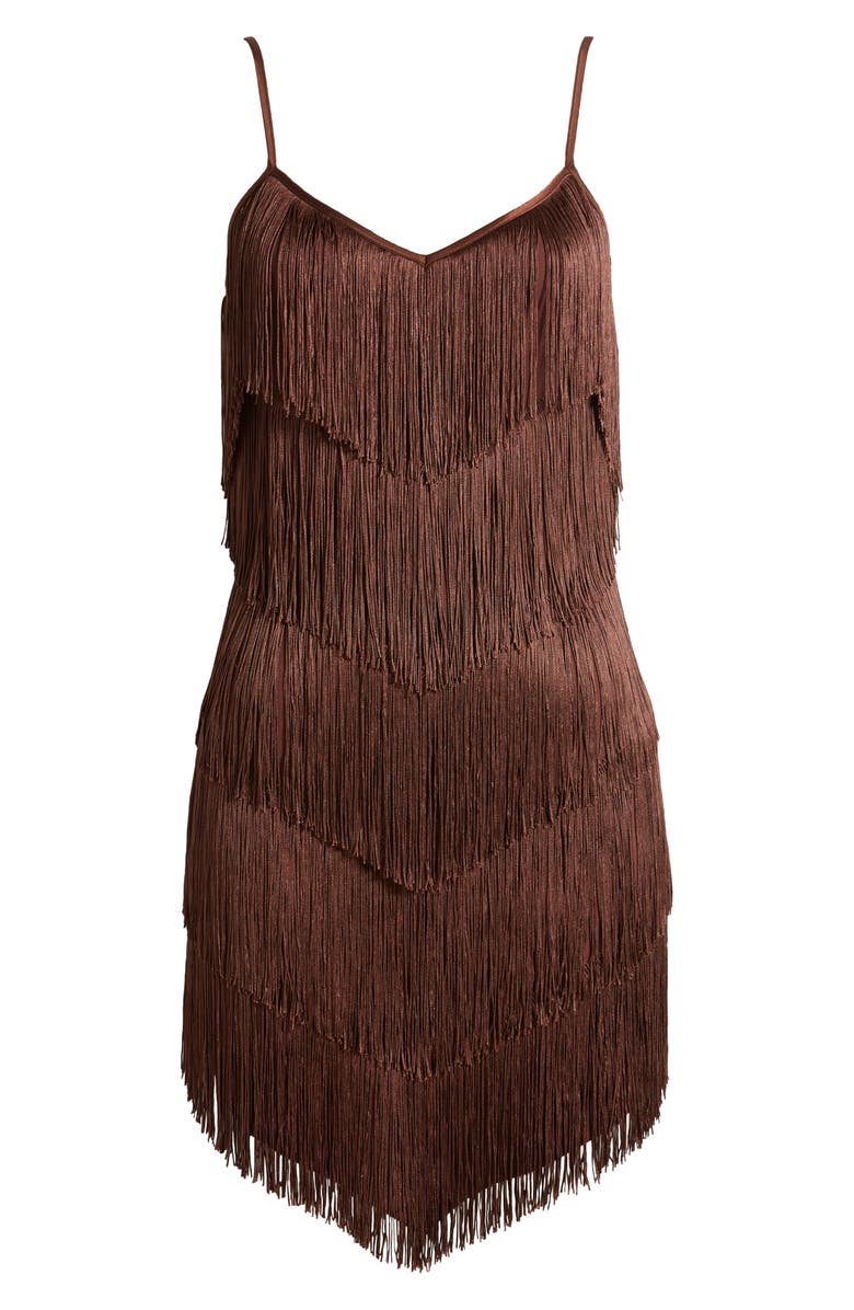 Saylor Twila Fringe Minidress, Alternate, color, 