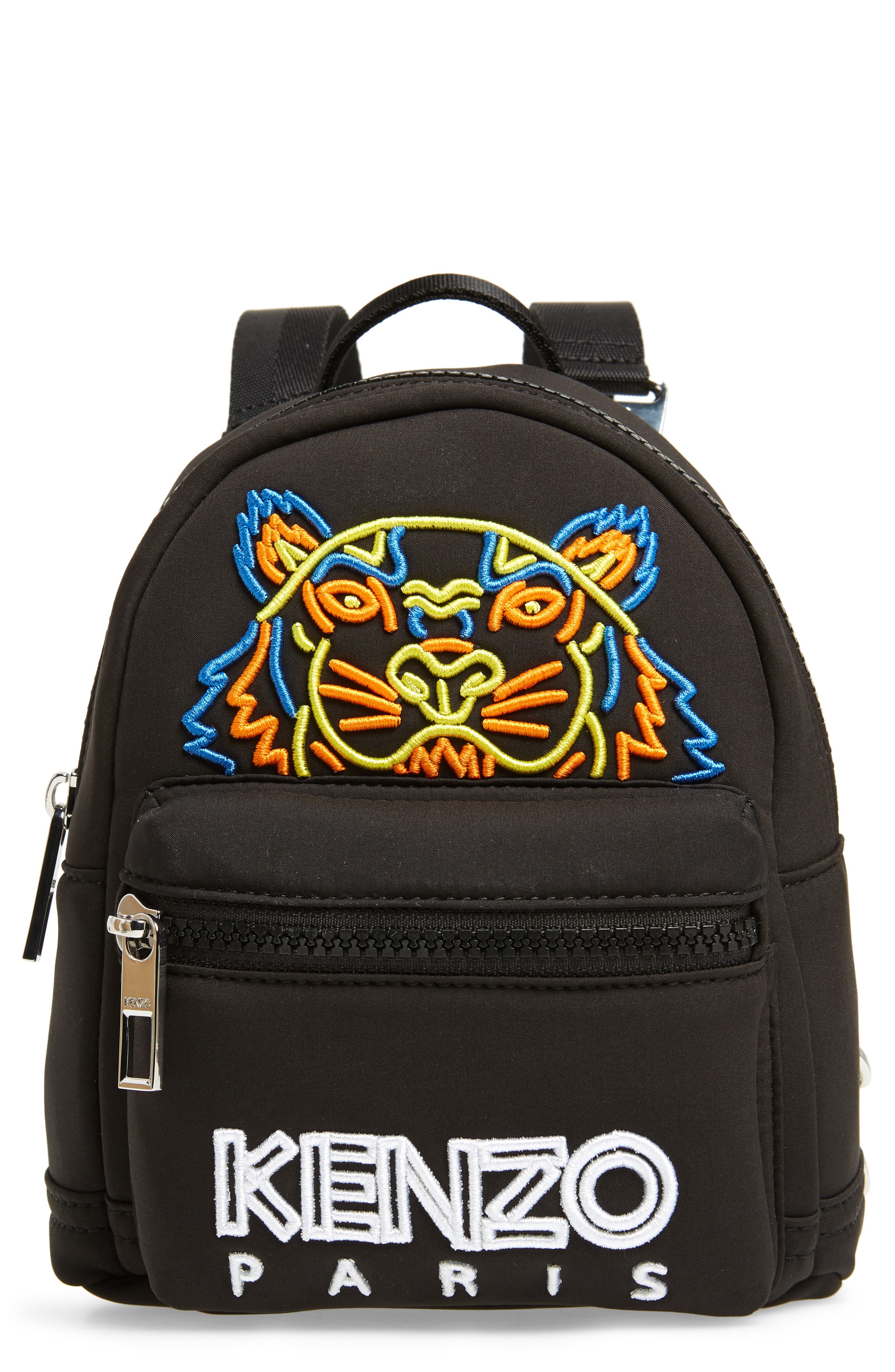 KENZO Mini Icon Rucksack, Main, color, 