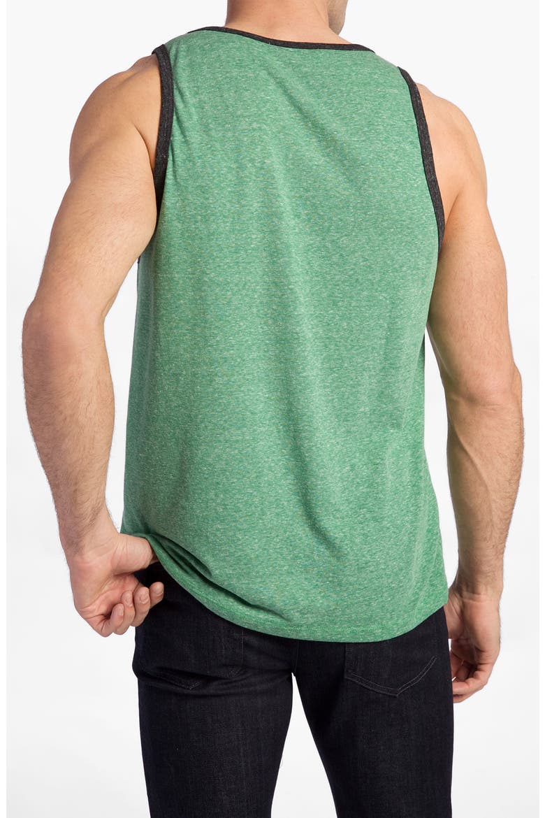 Colorblock Tank, Alternate, color, EMERALD/ HTR BLK