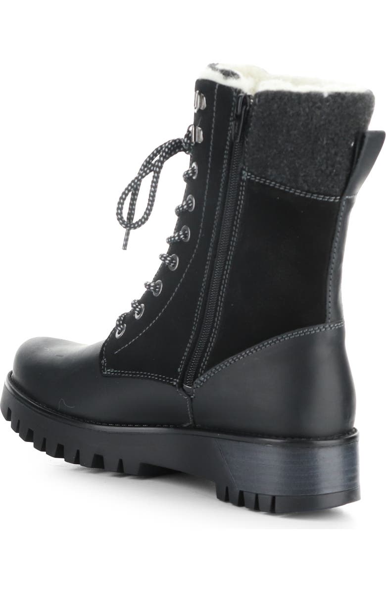 Bos. & Co. Genus Prima Waterproof Platform Bootie, Alternate, color, Black Saddle/Suede/T