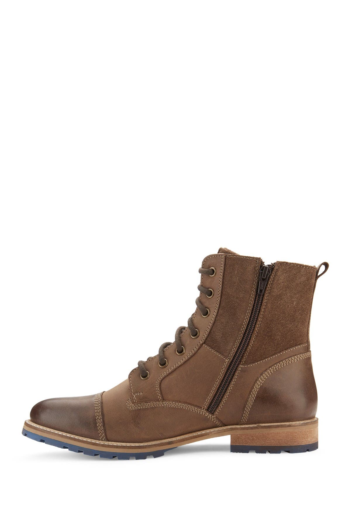 RESERVE FOOTWEAR Lace-Up Mid Boot, Alternate, color, Brown