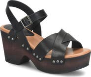 KORKS Leda Ankle Strap Platform Sandal