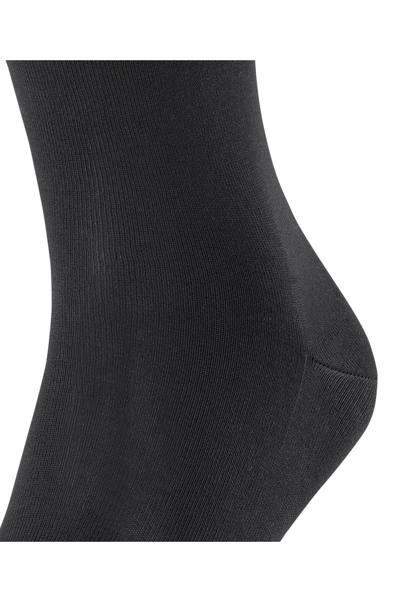 Firenze Elastic Free Dress Socks, Alternate, color, Black