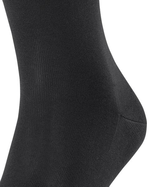 Falke Firenze Elastic Free Dress Socks In Black